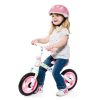 Bicicleta sin pedales rosa - Imagen 6