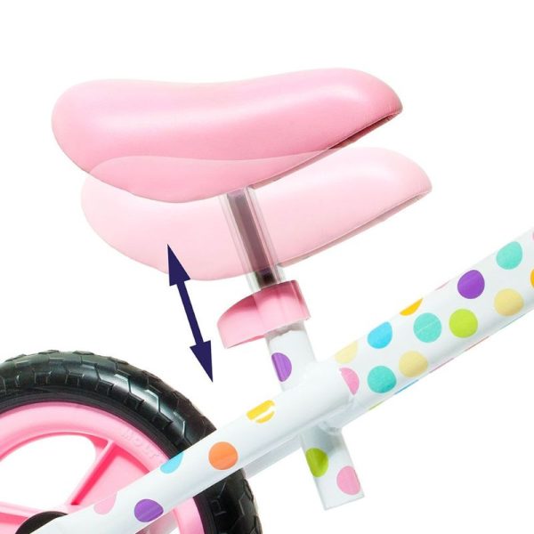Bicicleta sense pedals rosa - Imatge 4