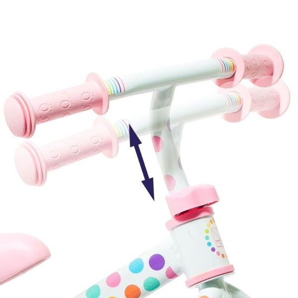 Bicicleta sense pedals rosa - Imatge 2