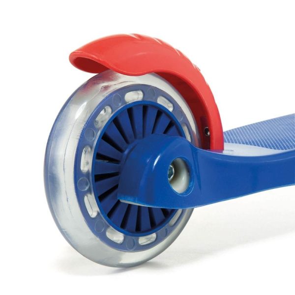 Patinet Scooter blau amb llums - Imatge 7