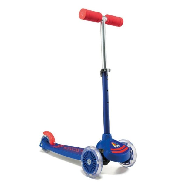 Patinet Scooter blau amb llums