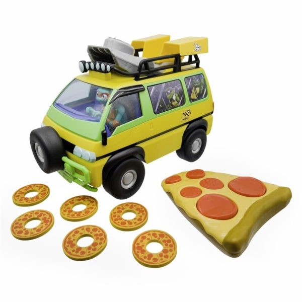 Camió llançador de pizzes de tortugues ninja