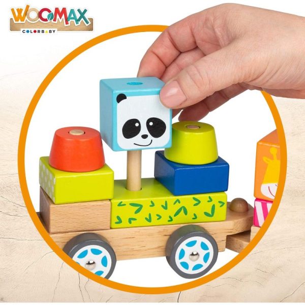 Tren de fusta Zoo Woomax - Imatge 5