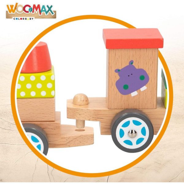 Tren de fusta Zoo Woomax - Imatge 2