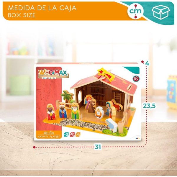 Pessebre de fusta Woomax - Imatge 2