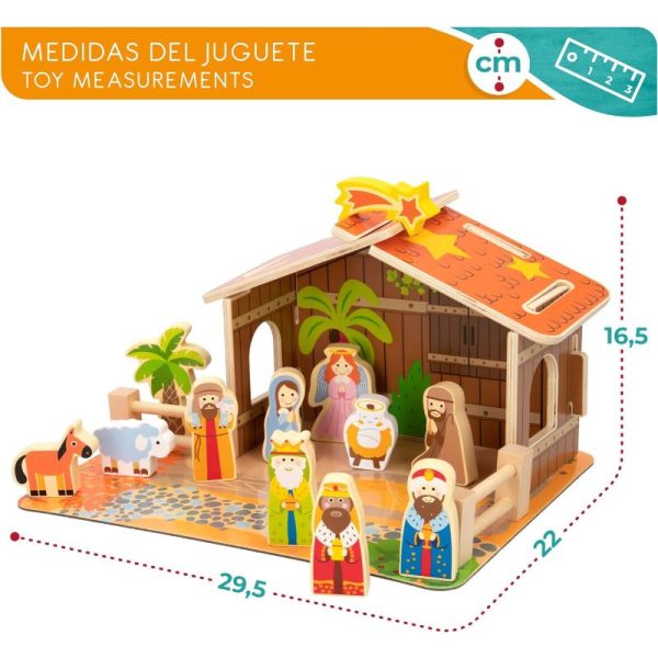 Pessebre de fusta Woomax - Imatge 3