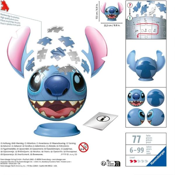 Puzle 3D Stitch - Imatge 3