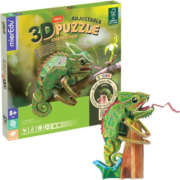 Mini puzle 3D Camaleó