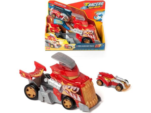 T-Racers Mix N Race Fire Launcher Truck