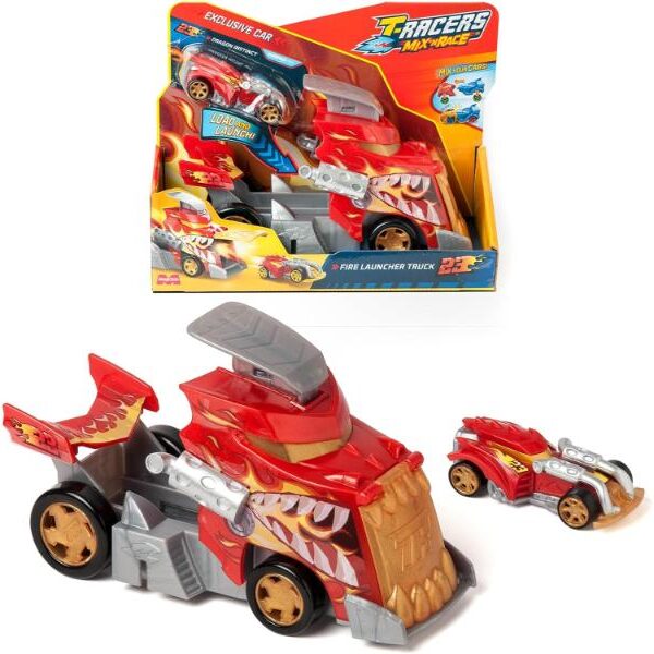 T-Racers Mix N Race Fire Launcher Truck