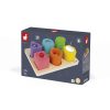 Encajes con 6 figuras sensoriales de madera - Imagen 2