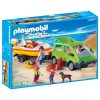 Coche familiar con lancha 4144