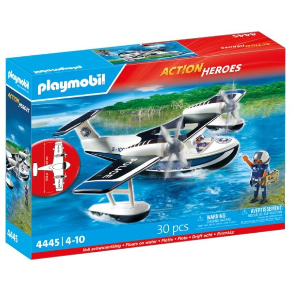 Hidroavión de policía 4445