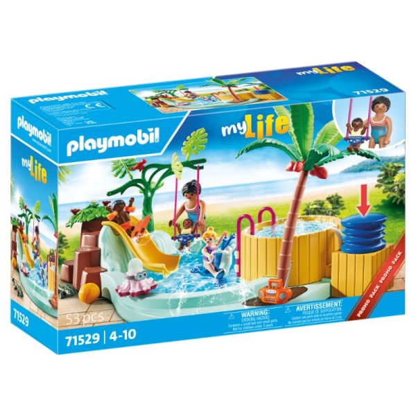 Piscina infantil amb jacuzzi 71529