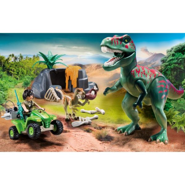 Tyrannosaurus rex amb explorador 71588 - Imatge 2