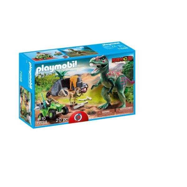 Tyrannosaurus rex amb explorador 71588
