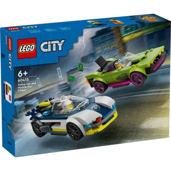 Coche de Policía y potente deportivo 60415