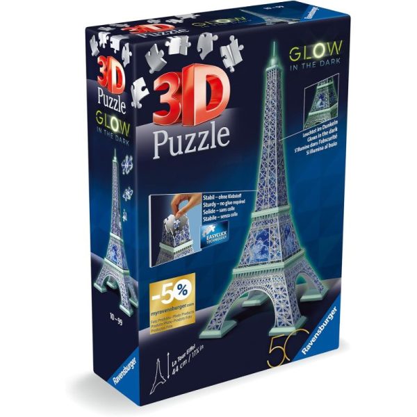 Tour Eiffel 3D Glow in the Dark - Imatge 6