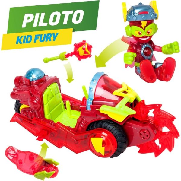 Combat Vehicle Kid Fury Superthings - Imatge 2