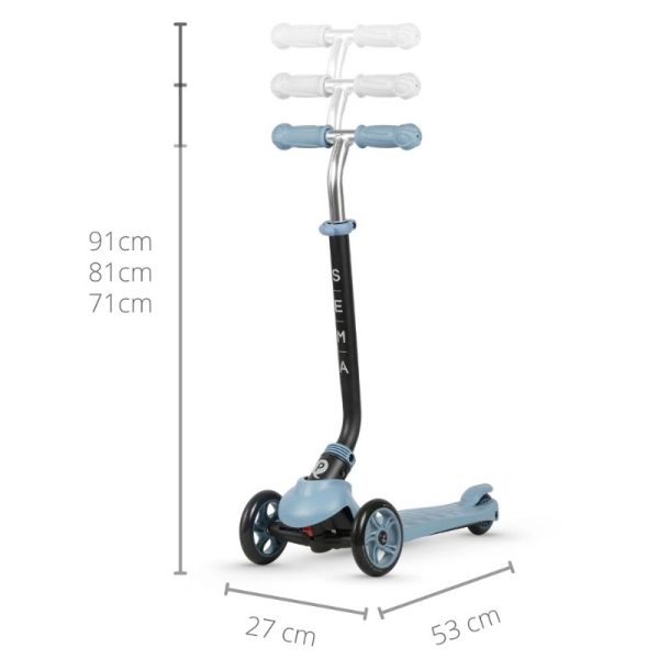 Patinet Evolutiu Qplay Sema blau 5 en 1 - Imatge 5