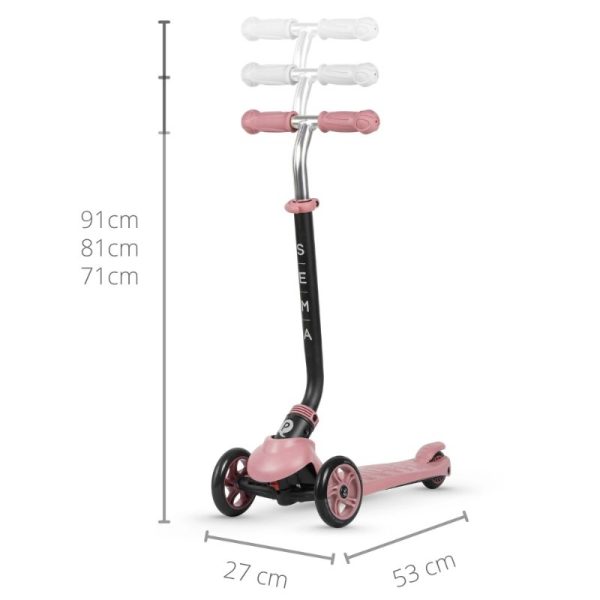 Patinet Evolutiu Qplay Sema rosa 5 en 1 - Imatge 6