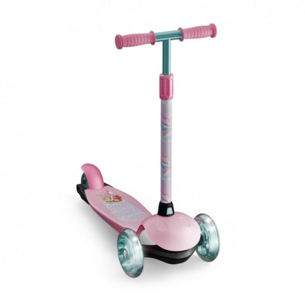 Patinet tres rodes llums led Barbie