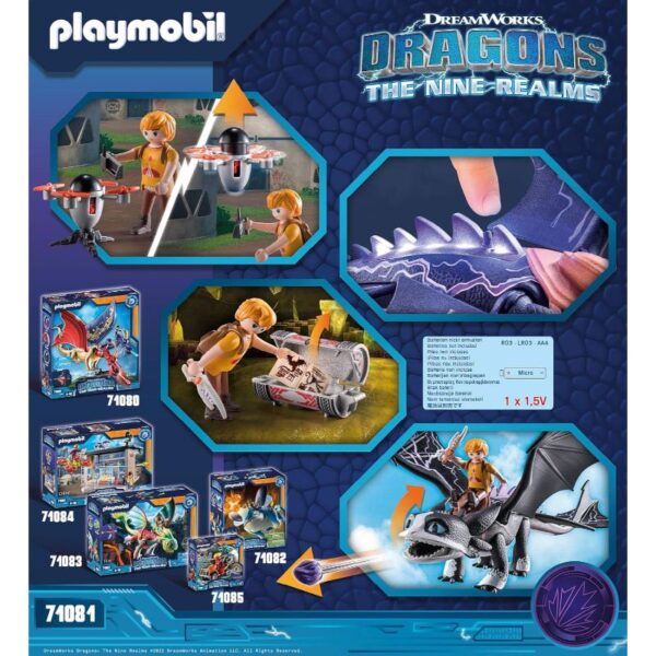 Dragons Dreamworks: The Nine Realms - Thunder & Tom 71081 - Imatge 3