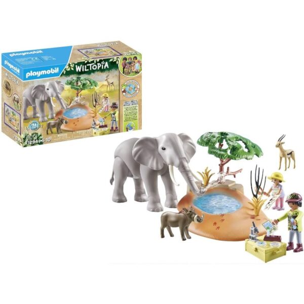 Elefant a la bassa 71294 - Imatge 2