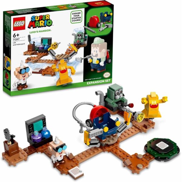 Set de Expansión: Laboratorio y Succionaentes de Luigi’s Mansion 71397