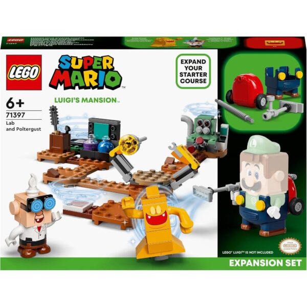 Set de Expansión: Laboratorio y Succionaentes de Luigi’s Mansion 71397 - Imagen 3