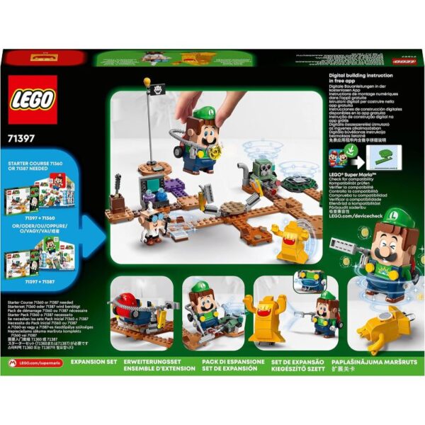 Set de Expansión: Laboratorio y Succionaentes de Luigi’s Mansion 71397 - Imagen 2