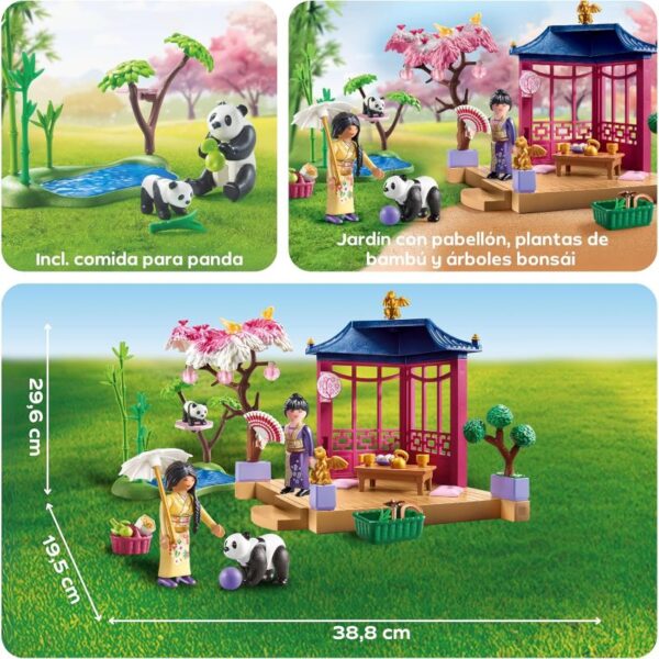 Jardín Asiático con Panda 71762 - Imagen 3