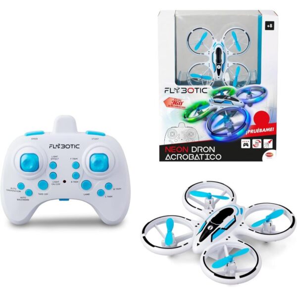 Neon Drone Acrobàtic