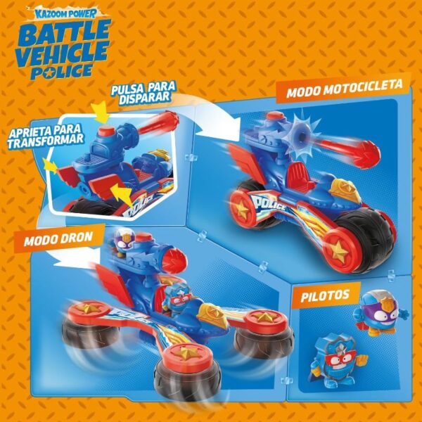 Superthings Vehicle de Batalla Policia - Imatge 3