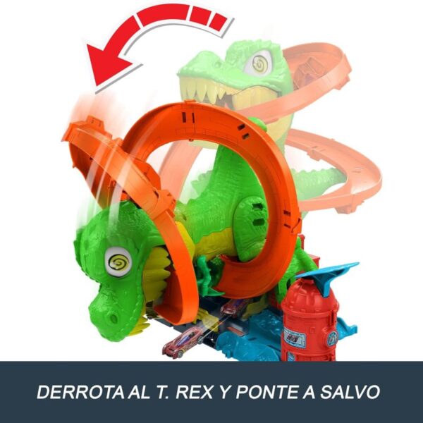Hot Wheels City Super Estación de Bomberos T-Rex - Imagen 5