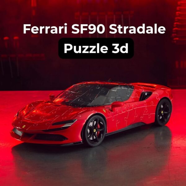 Ferrari SF90 Stradale Puzle 3D - Imatge 9