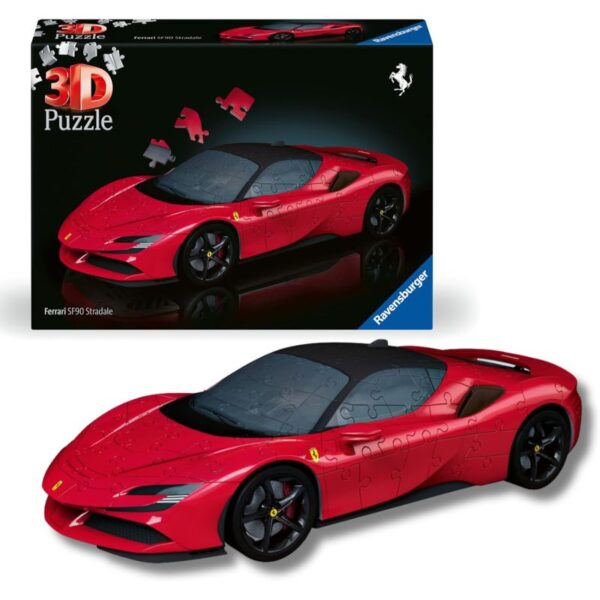 Ferrari SF90 Stradale Puzle 3D