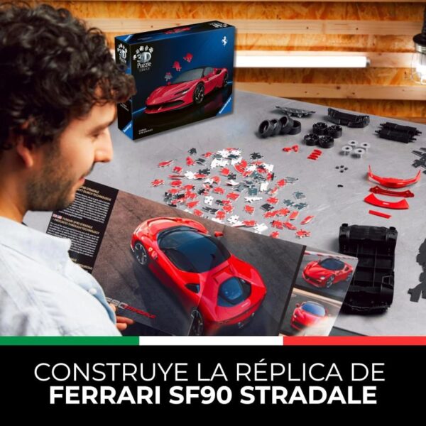 Ferrari SF90 Stradale Puzle 3D - Imatge 4