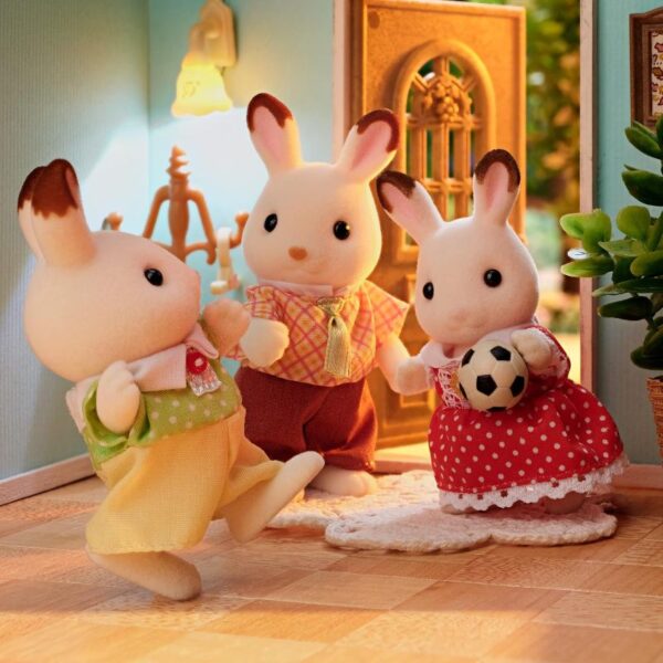 Familia Conejos Chocolate - Sylvanian Familias - Imagen 4