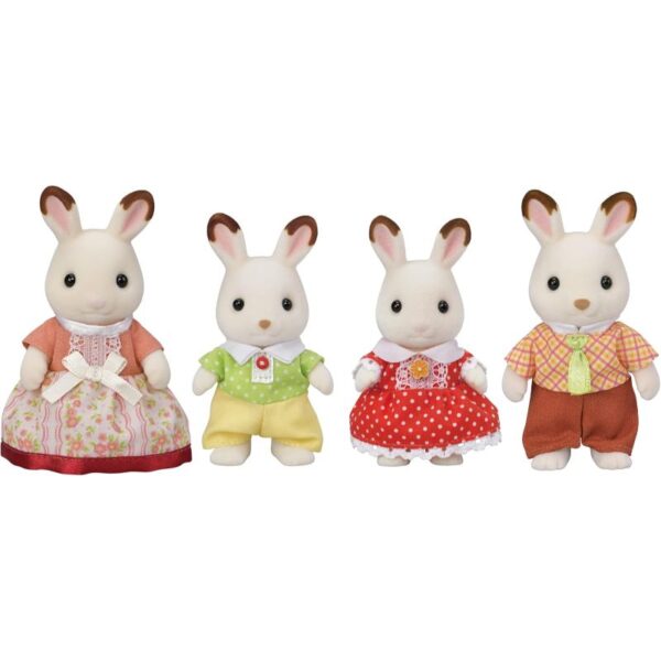 Familia Conejos Chocolate - Sylvanian Familias - Imagen 2