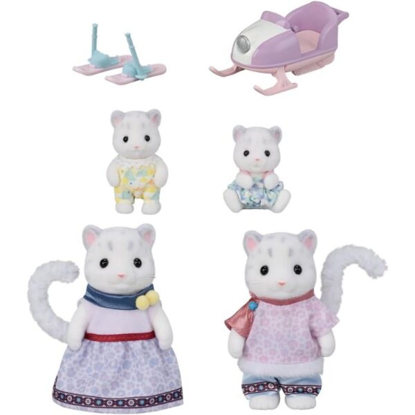Familia Leopardos de las Nieves - Sylvanian Familias - Imagen 9