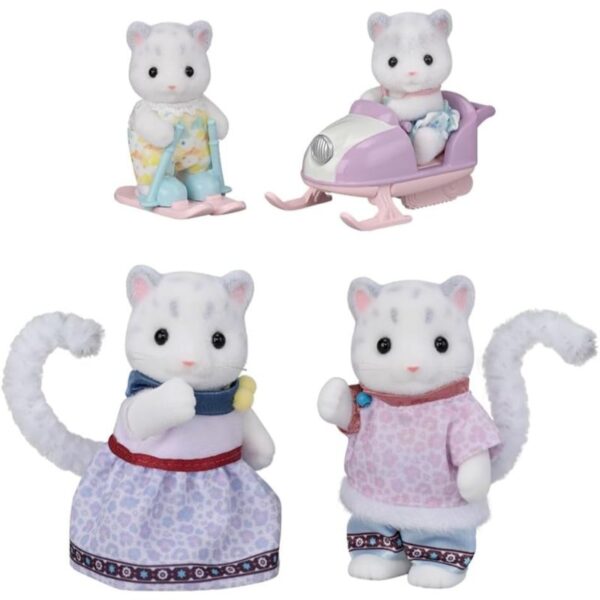 Familia Leopardos de las Nieves - Sylvanian Familias