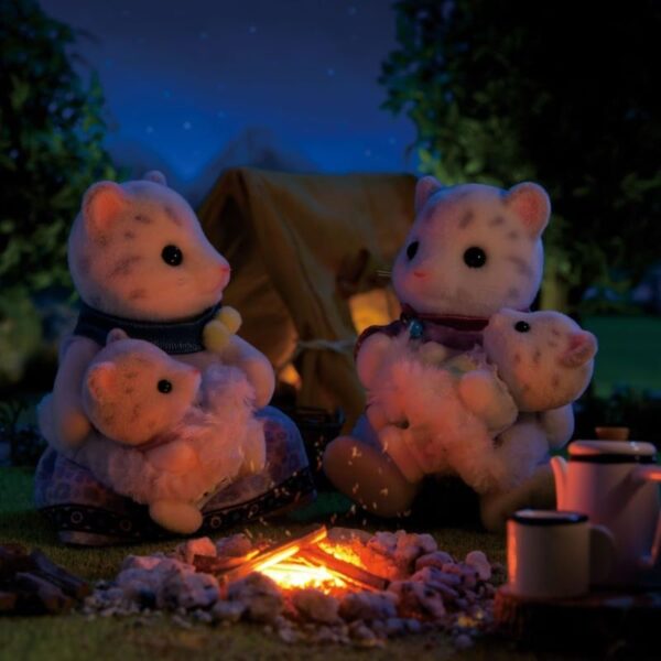 Familia Leopardos de las Nieves - Sylvanian Familias - Imagen 7