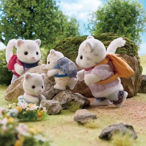 Familia Leopardos de las Nieves - Sylvanian Familias - Imagen 5