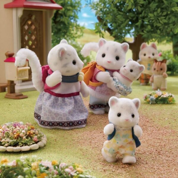 Familia Leopardos de las Nieves - Sylvanian Familias - Imagen 4
