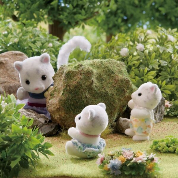 Familia Leopardos de las Nieves - Sylvanian Familias - Imagen 3