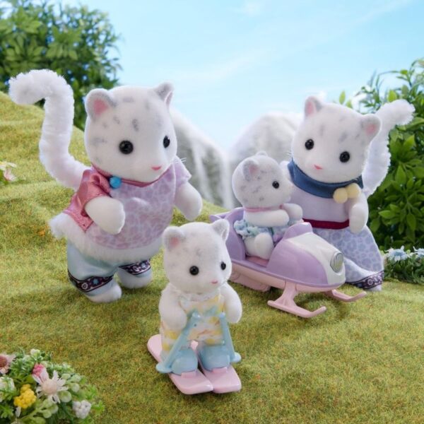 Familia Leopardos de las Nieves - Sylvanian Familias - Imagen 2
