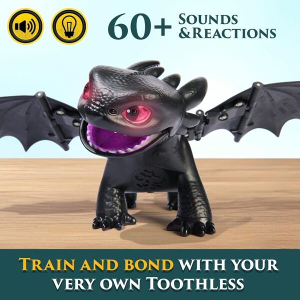 Dragón Toothless Interactivo Doma y Entrena - Imatge 5