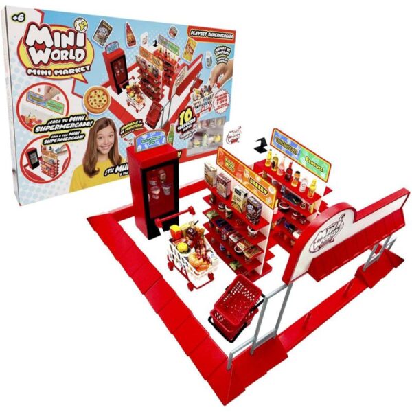 Mini World Playset Supermercat