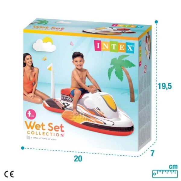 Moto d'aigua inflable